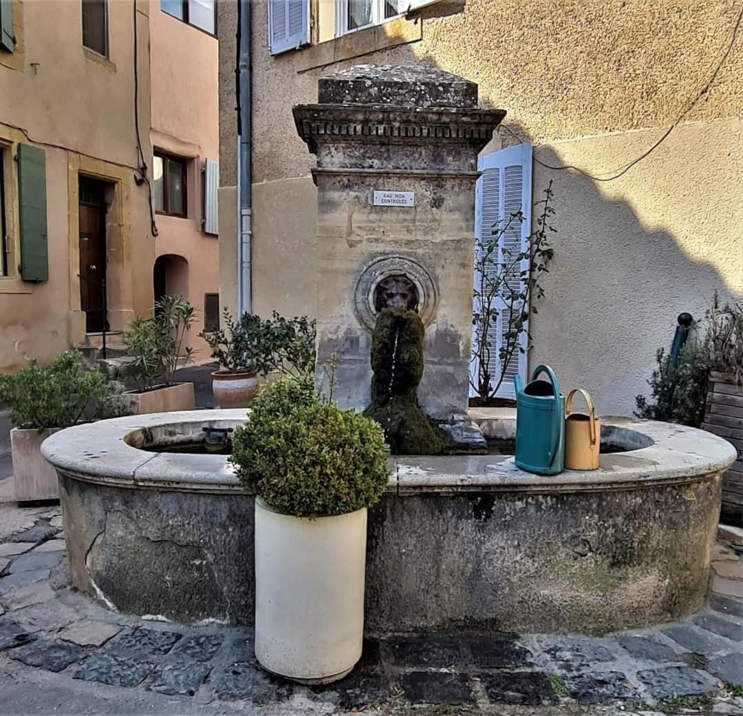 Maison La Plaine Lourmarin Esterno foto